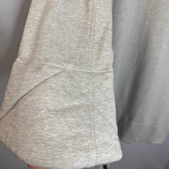 Norma Kamali Quilted Shawl Collar Coat Relax Grey Relax Oversized Women's XS - Picture 9 of 13